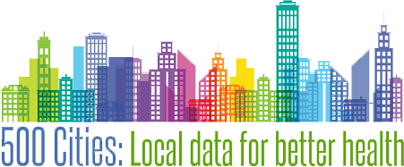 500 Cities: Local data for better health Logo